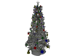 Christmas Tree 3D Model preview