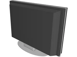 LCD Sharp Aquos 3D Model preview