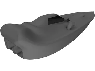 Boat 3D Model preview