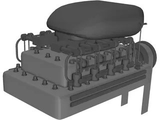 Blower 3D Model preview