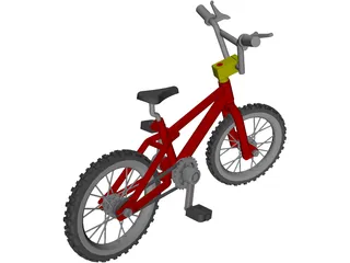 Bicycle 3D Model preview