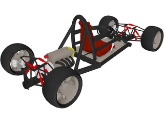 Buggy 3D Model preview