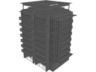 Building HGF 3D Model preview