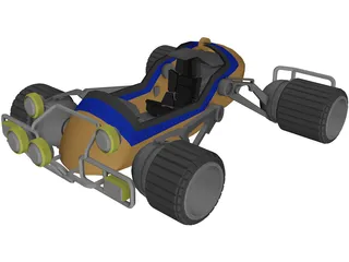 Buggy 3D Model preview