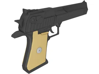 Desert Eagle 3D Model preview
