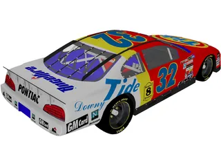 Nascar Stock Car 3D Model preview
