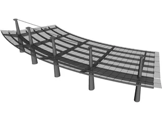 Building Canopy 3D Model preview
