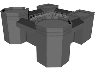 Building Dome 3D Model preview