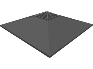 Building Pyramid 3D Model preview