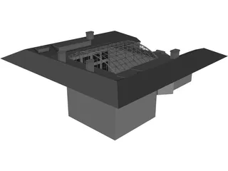 Building Vault 3D Model preview