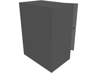 Electrical Box 3D Model preview