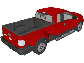 Ford F-150 Pickup 3D Model preview