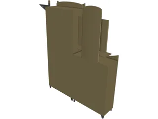 Wardrob 3D Model preview