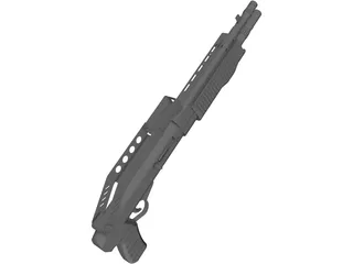 SPAS 12 3D Model preview