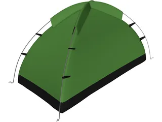 Tent 3D Model preview