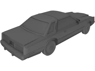 Chrysler Cordoba 3D Model preview