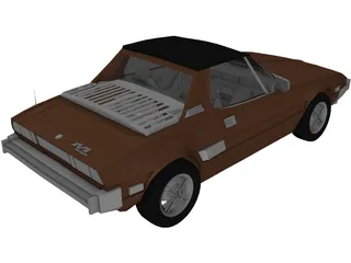 Fiat Bertone X19 3D Model preview