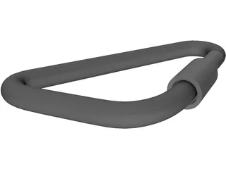 Safety Hook 3D Model preview