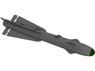 AIM-4D Falcon (RB28) 3D Model preview