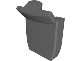 Dental Floss Case 3D Model preview