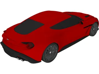 Aston Martin V12 Zagato 3D Model preview