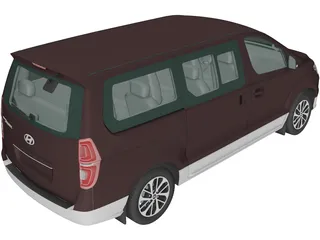 Hyundai Grand Starex (2018) 3D Model preview