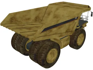Caterpillar 257M 3D Model preview