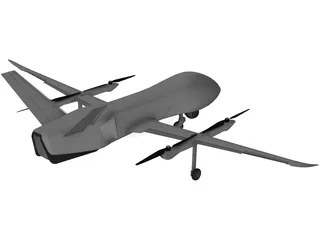 Global Hawk 3D Model preview