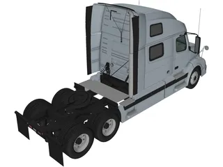 Volvo VNL 780 3D Model preview