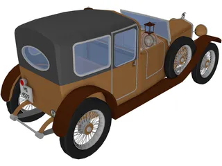 Hispano-Suiza 3D Model preview