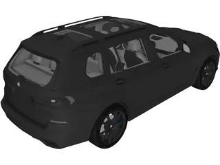 BMW X7 (2019) 3D Model preview