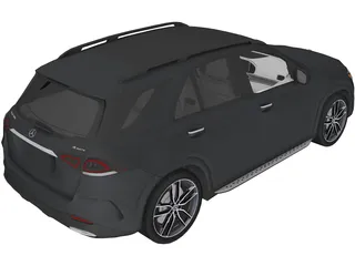 Mercedes-Benz GLE580 (2020) 3D Model preview