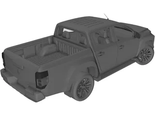 Mitsubishi L200 Triton (2021) 3D Model preview