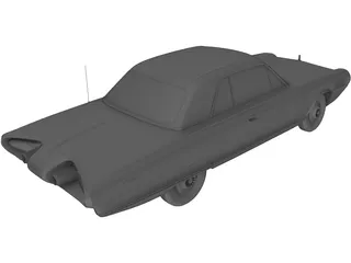 Chrysler Turbine Car (1963) 3D Model preview