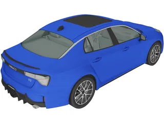 Lynk & Co 03 3D Model preview