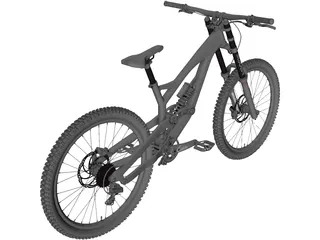 Bike MTB 3D Model preview