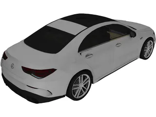 Mercedes-Benz CLA35 AMG  (2020) 3D Model preview
