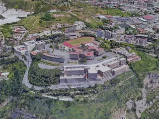 Naples City SW, Italy (2019) 3D Model preview