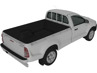 Toyota Hilux (1999) 3D Model preview