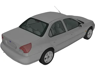 Ford Mondeo Sedan (1996) 3D Model preview