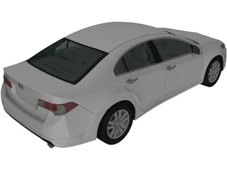 Honda Accord Sedan (2009) 3D Model preview
