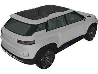Geely Icon Concept (2020) 3D Model preview
