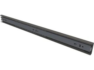 Telescopic Slide 3D Model preview