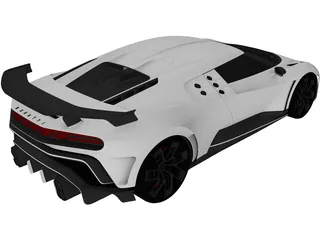 Bugatti EB110 Homage (2019) 3D Model preview