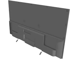 Sony Smart TV 3D Model preview