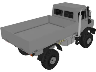 Mercedes-Benz Unimog 3D Model preview