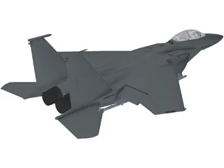 F-15E 3D Model preview