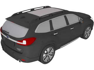 Subaru Ascent (2019) 3D Model preview
