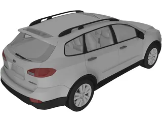 Subaru Tribeca (2010) 3D Model preview