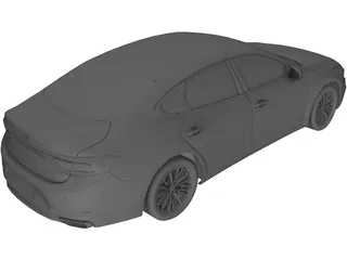 Hyundai Azera (2018) 3D Model preview